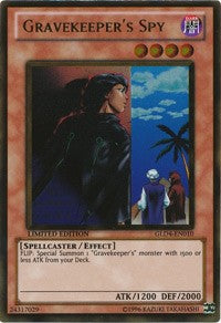 Gravekeeper's Spy [GLD4-EN010] Gold Rare | Good Games Morley