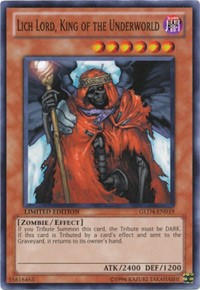 Lich Lord, King of the Underworld [GLD4-EN019] Common | Good Games Morley