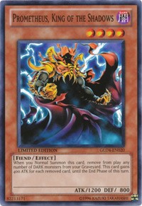 Prometheus, King of the Shadows [GLD4-EN020] Common | Good Games Morley