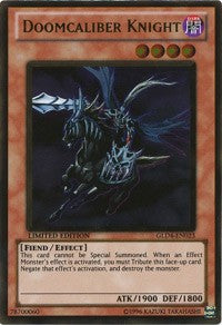 Doomcaliber Knight [GLD4-EN023] Gold Rare | Good Games Morley