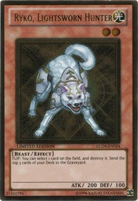 Ryko, Lightsworn Hunter [GLD4-EN024] Gold Rare | Good Games Morley