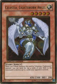 Celestia, Lightsworn Angel [GLD4-EN025] Gold Rare | Good Games Morley
