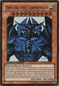 Obelisk the Tormentor [GLD4-EN030] Gold Rare | Good Games Morley