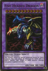 Five-Headed Dragon [GLD4-EN031] Gold Rare | Good Games Morley