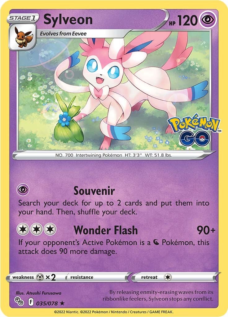 Sylveon (035/078) [Pokémon GO] | Good Games Morley