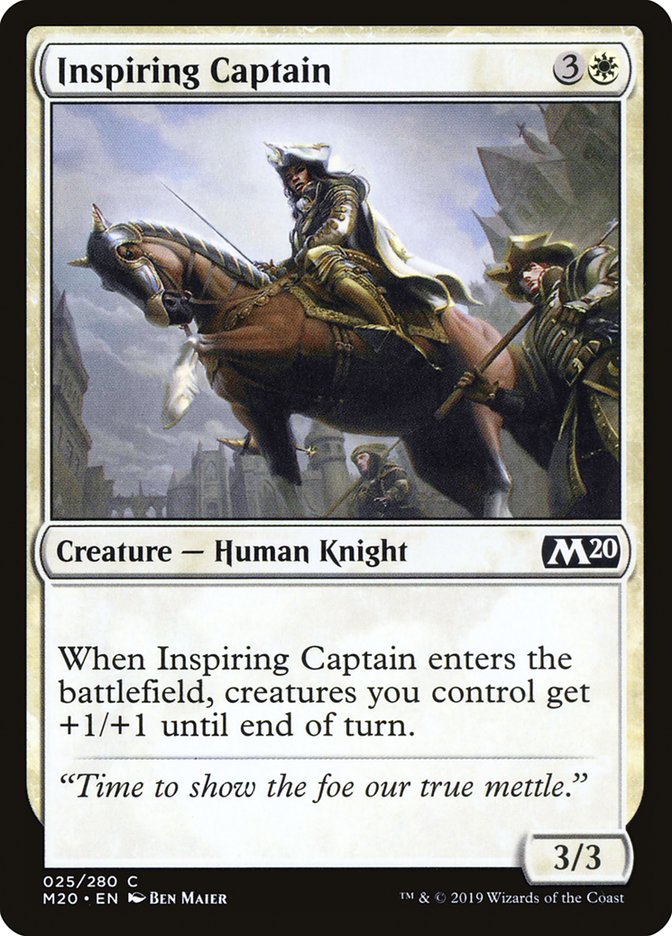 Inspiring Captain [Core Set 2020] | Good Games Morley