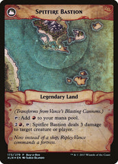 Vance's Blasting Cannons // Spitfire Bastion (Buy-A-Box) [Ixalan Treasure Chest] | Good Games Morley