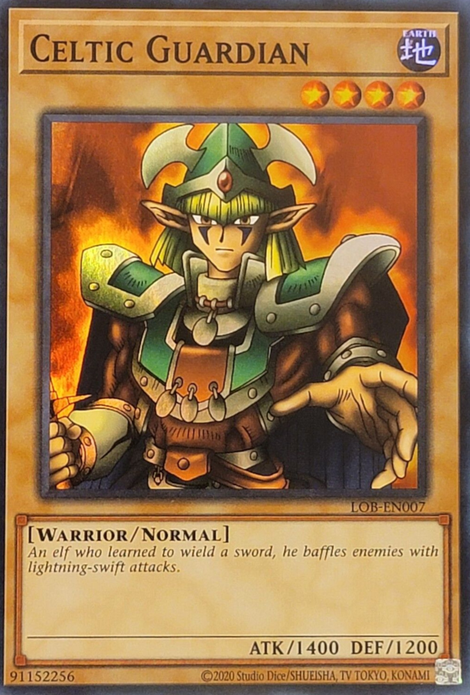 Celtic Guardian (25th Anniversary) [LOB-EN007] Super Rare | Good Games Morley