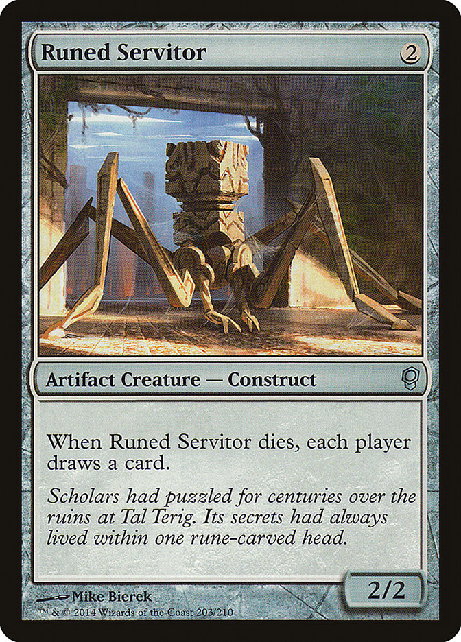 Runed Servitor [Conspiracy] | Good Games Morley