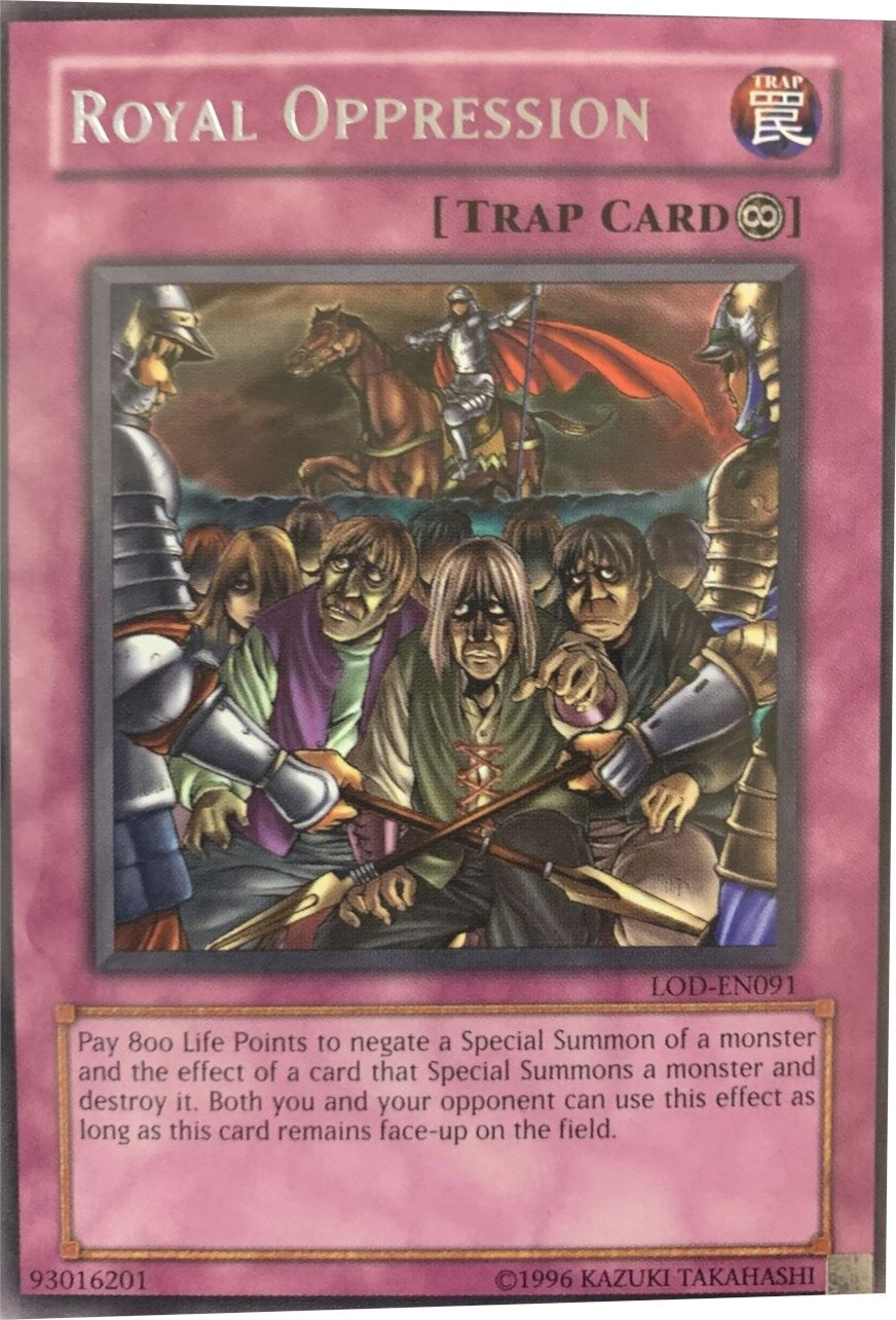 Royal Oppression [LOD-EN091] Rare | Good Games Morley