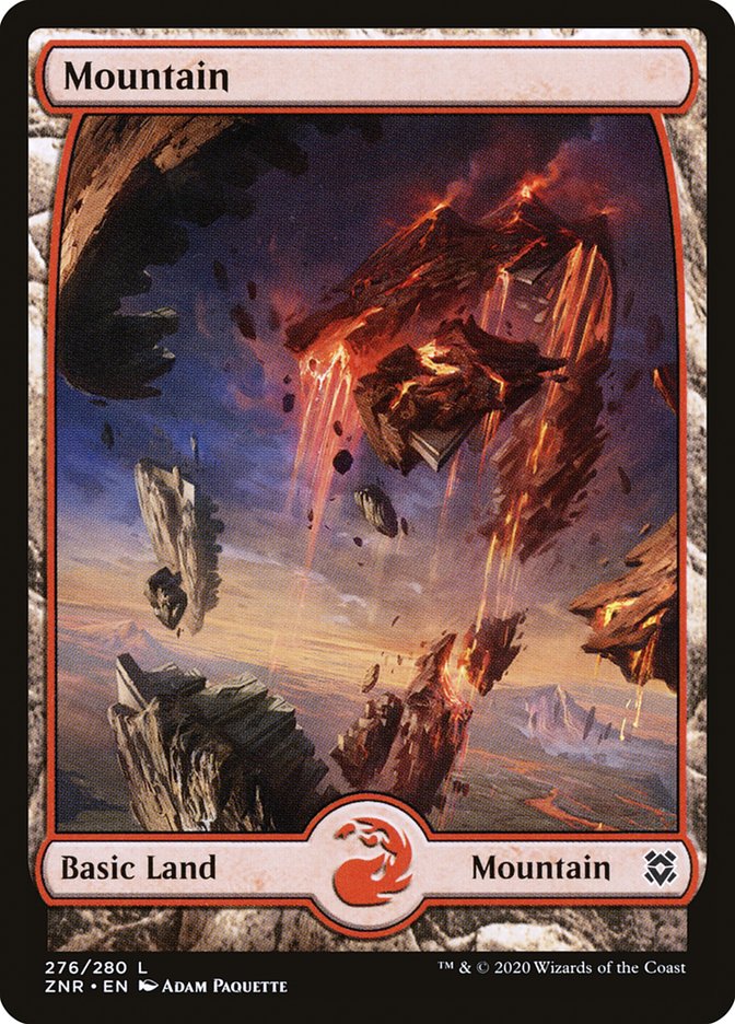 Mountain (276) [Zendikar Rising] | Good Games Morley