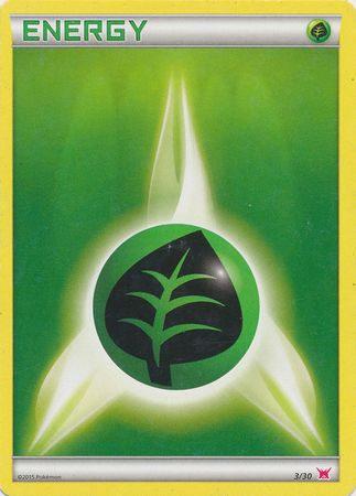 Grass Energy (3/30) [XY: Trainer Kit 2 - Latias] | Good Games Morley