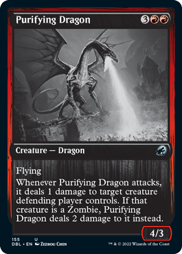 Purifying Dragon [Innistrad: Double Feature] | Good Games Morley