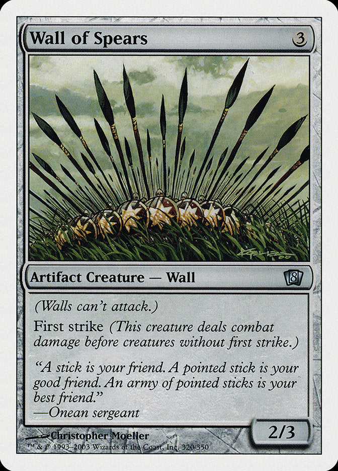 Wall of Spears [Eighth Edition] | Good Games Morley