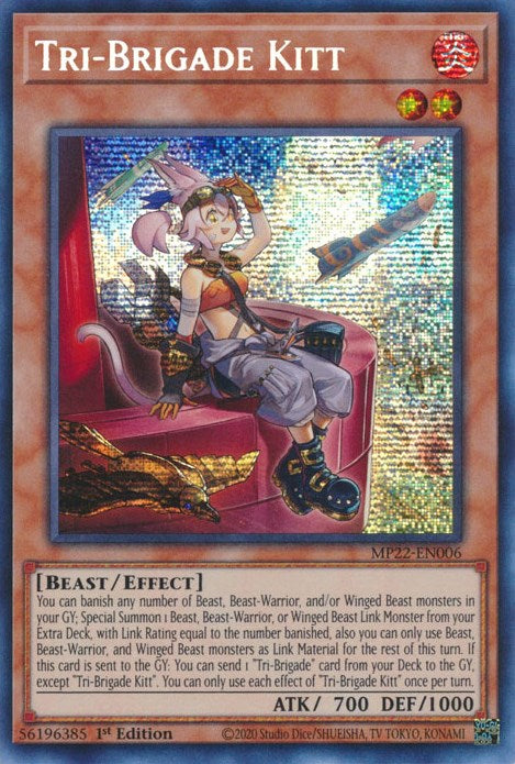 Tri-Brigade Kitt [MP22-EN006] Prismatic Secret Rare | Good Games Morley