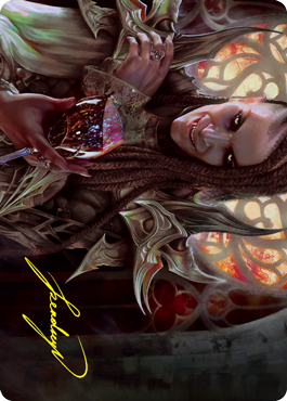 Voldaren Epicure 2 Art Card (Gold-Stamped Signature) [Innistrad: Crimson Vow Art Series] | Good Games Morley