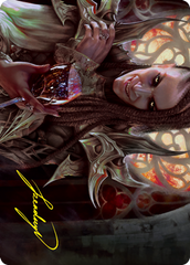 Voldaren Epicure 2 Art Card (Gold-Stamped Signature) [Innistrad: Crimson Vow Art Series] | Good Games Morley