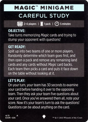 Careful Study (Magic Minigame) [Kaldheim Minigame] | Good Games Morley