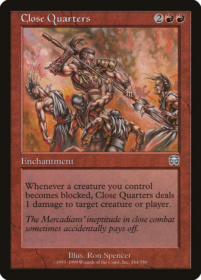 Close Quarters [Mercadian Masques] | Good Games Morley