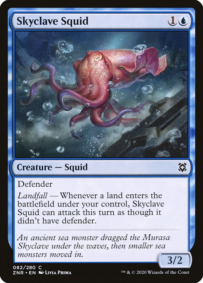 Skyclave Squid [Zendikar Rising] | Good Games Morley