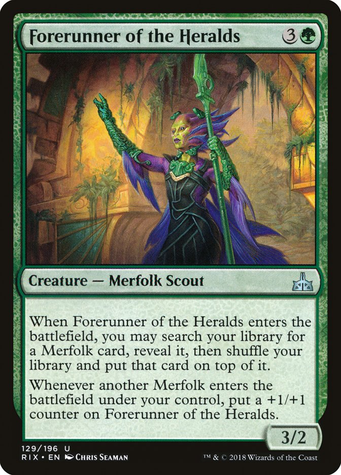 Forerunner of the Heralds [Rivals of Ixalan] | Good Games Morley