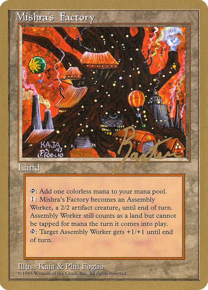 Mishra's Factory (George Baxter) [Pro Tour Collector Set] | Good Games Morley