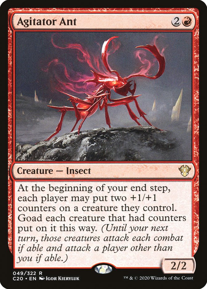 Agitator Ant [Commander 2020] | Good Games Morley