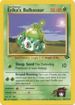 Erika's Bulbasaur (39/132) [Gym Challenge Unlimited] | Good Games Morley