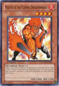 Master of the Flaming Dragonswords [GENF-EN032] Common | Good Games Morley