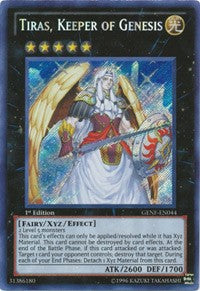 Tiras, Keeper of Genesis [GENF-EN044] Secret Rare | Good Games Morley