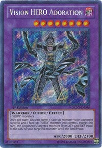 Vision HERO Adoration [GENF-EN096] Secret Rare | Good Games Morley