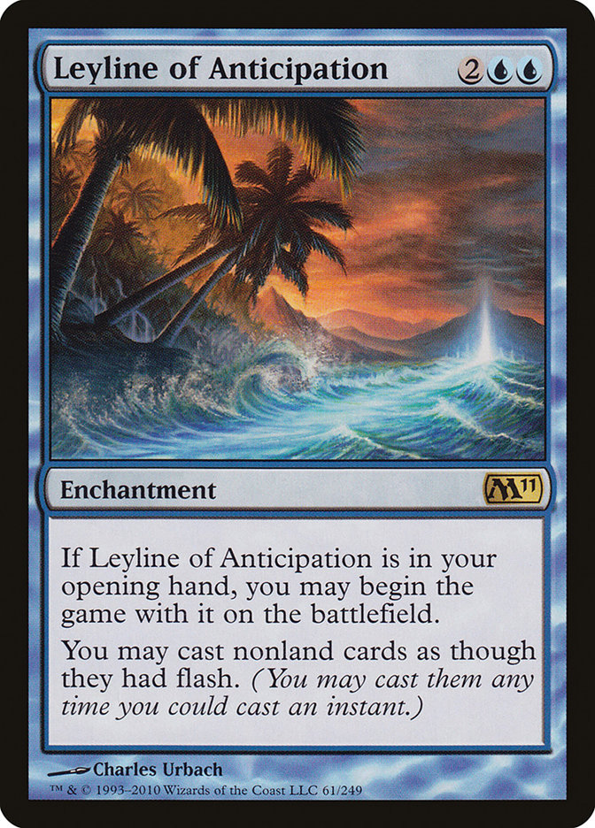 Leyline of Anticipation [Magic 2011] | Good Games Morley