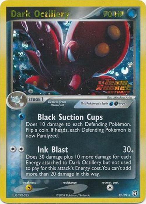 Dark Octillery (8/109) (Stamped) [EX: Team Rocket Returns] | Good Games Morley