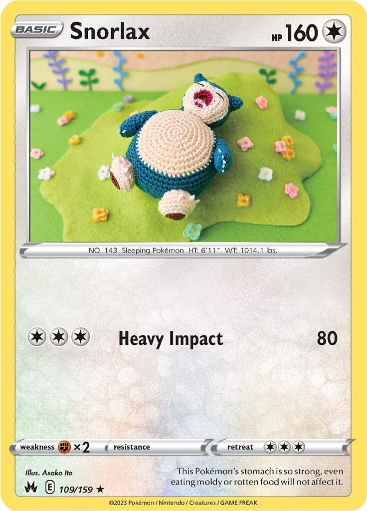Snorlax (109/159) [Sword & Shield: Crown Zenith] | Good Games Morley