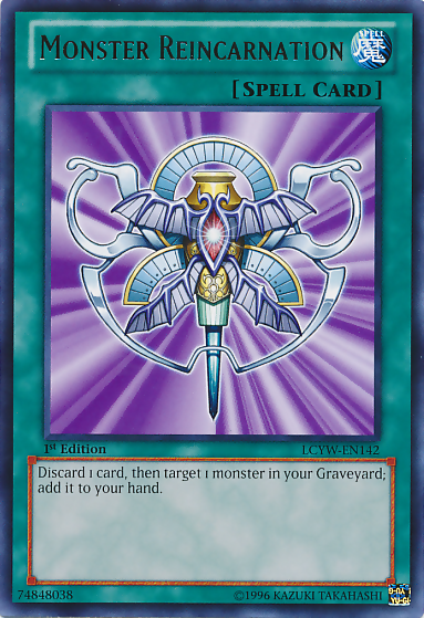 Monster Reincarnation [LCYW-EN142] Rare | Good Games Morley