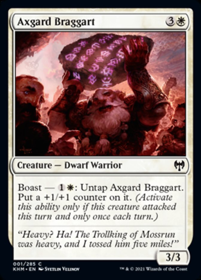 Axgard Braggart [Kaldheim] | Good Games Morley