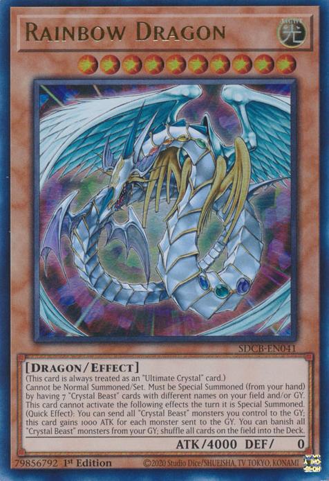 Rainbow Dragon [SDCB-EN041] Ultra Rare | Good Games Morley