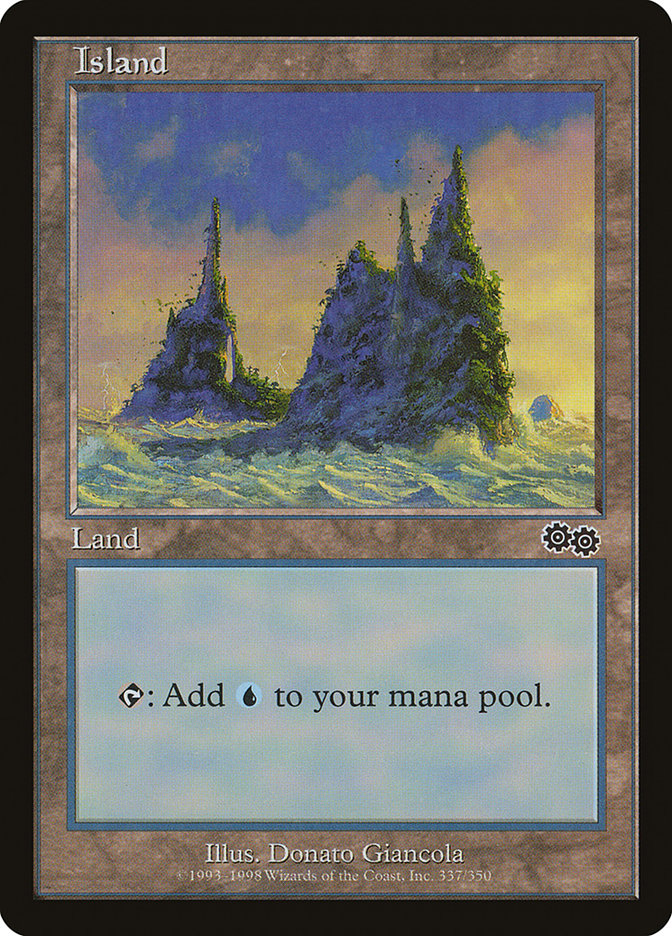 Island (337) [Urza's Saga] | Good Games Morley