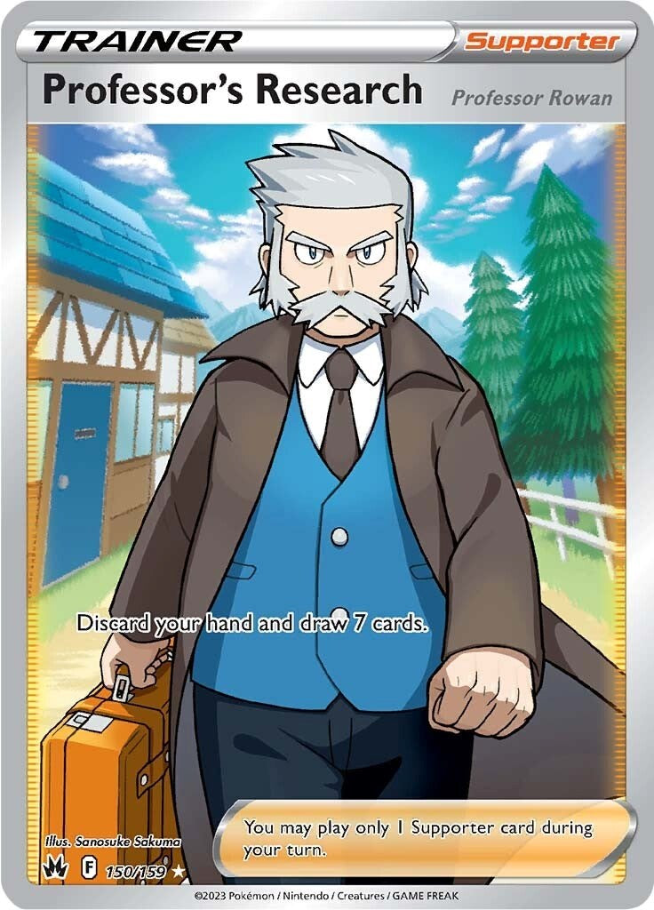 Professor's Research (150/159) (Full Art) [Sword & Shield: Crown Zenith] | Good Games Morley