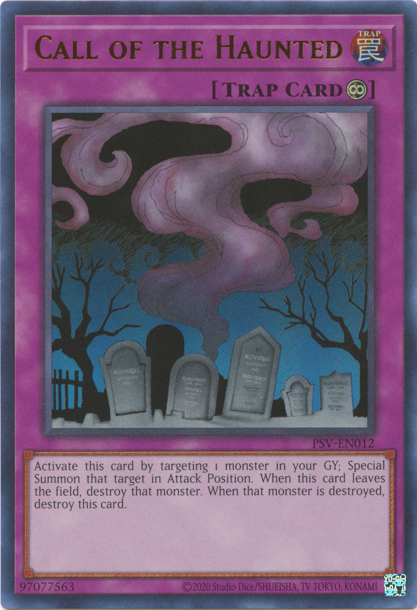 Call Of The Haunted (25th Anniversary) [PSV-EN012] Ultra Rare | Good Games Morley
