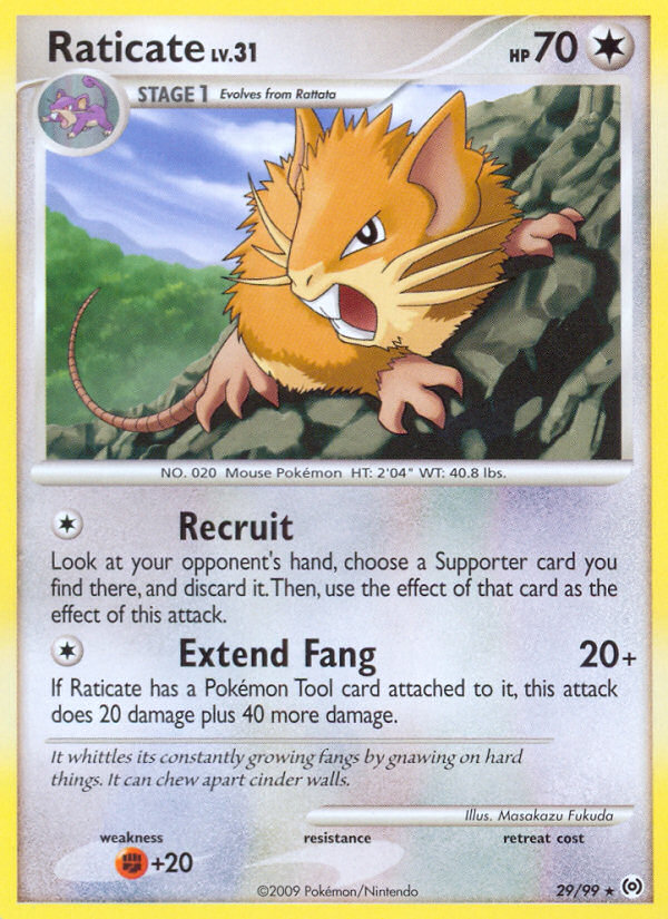Raticate (29/99) [Platinum: Arceus] | Good Games Morley