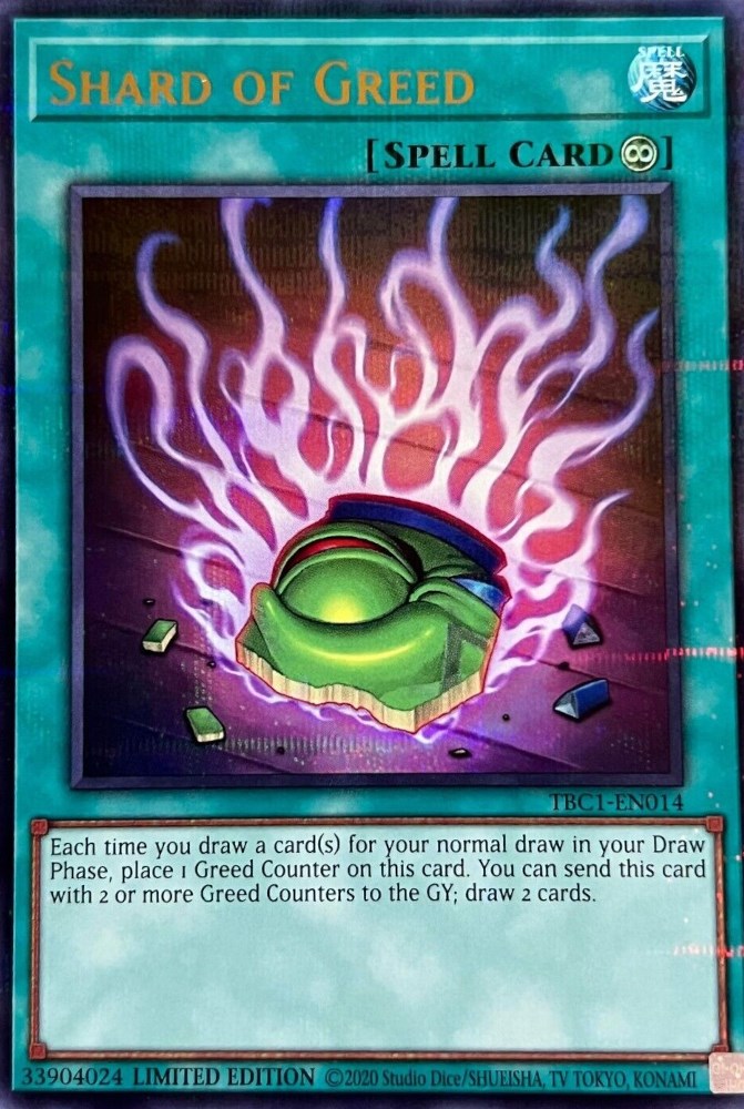 Shard of Greed [TBC1-EN014] Ultra Rare | Good Games Morley