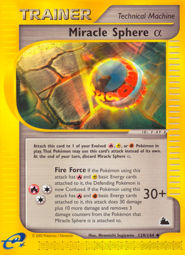 Miracle Sphere Alpha (129/144) [Skyridge] | Good Games Morley