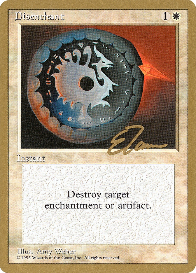 Disenchant (Eric Tam) [Pro Tour Collector Set] | Good Games Morley