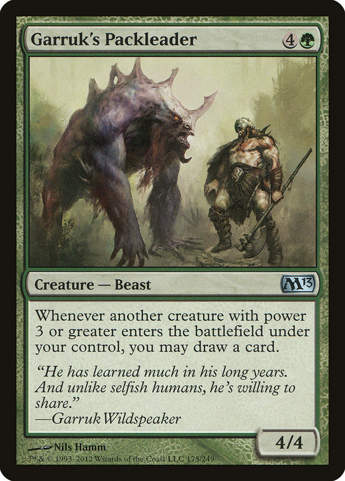 Garruk's Packleader [Magic 2013] | Good Games Morley