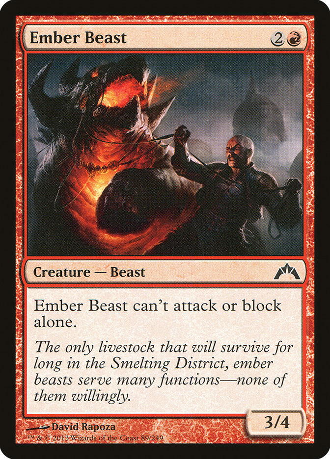 Ember Beast [Gatecrash] | Good Games Morley