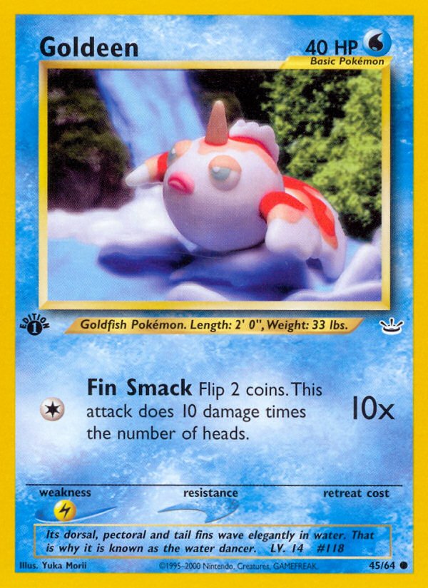 Goldeen (45/64) [Neo Revelation 1st Edition] | Good Games Morley