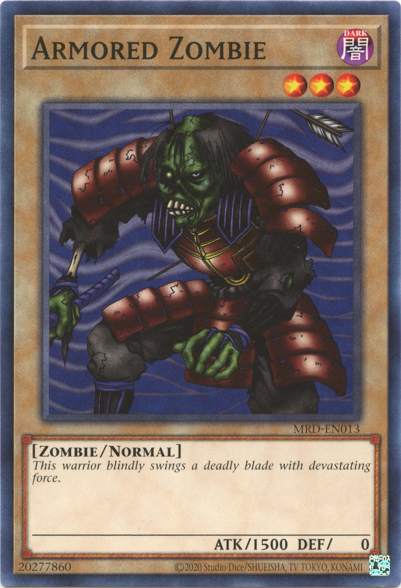 Armored Zombie (25th Anniversary) [MRD-EN013] Common | Good Games Morley