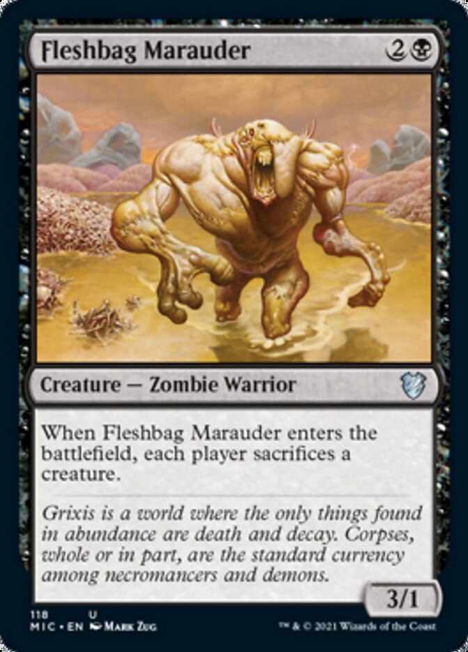 Fleshbag Marauder [Innistrad: Midnight Hunt Commander] | Good Games Morley