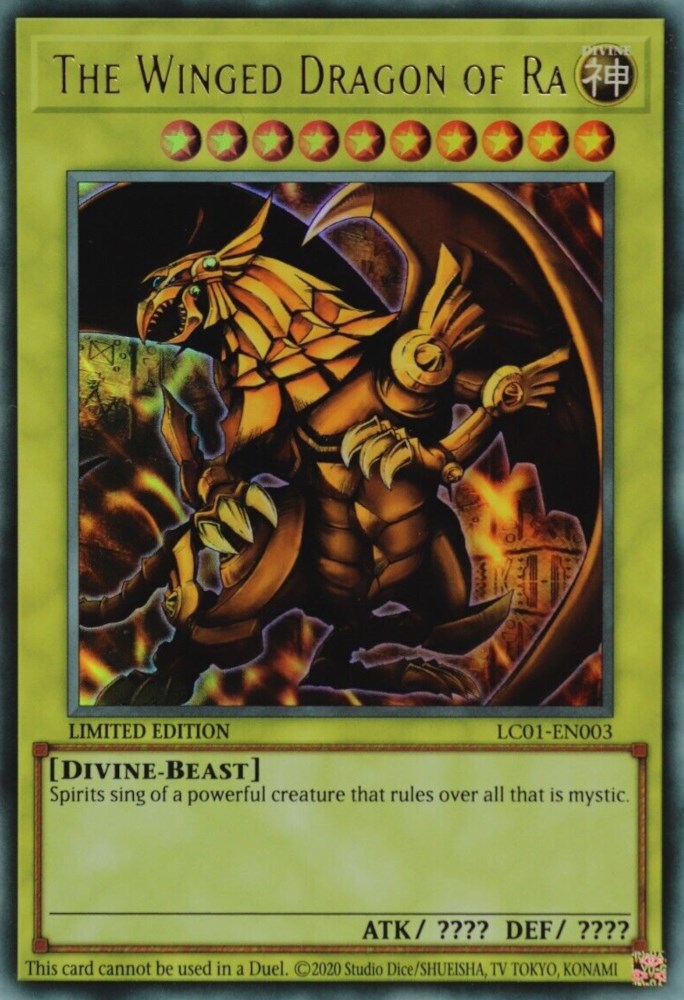 The Winged Dragon of Ra (25th Anniversary) [LC01-EN003] Ultra Rare | Good Games Morley